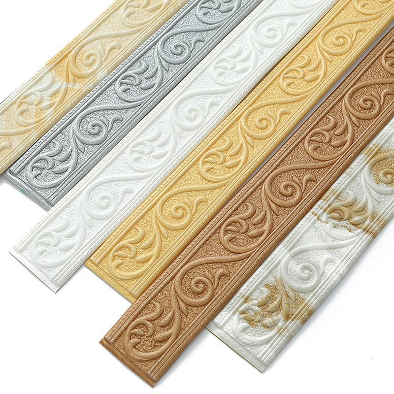 230cm 3D Embossed Foam Wall De - Home Decor Wall Molding review and price