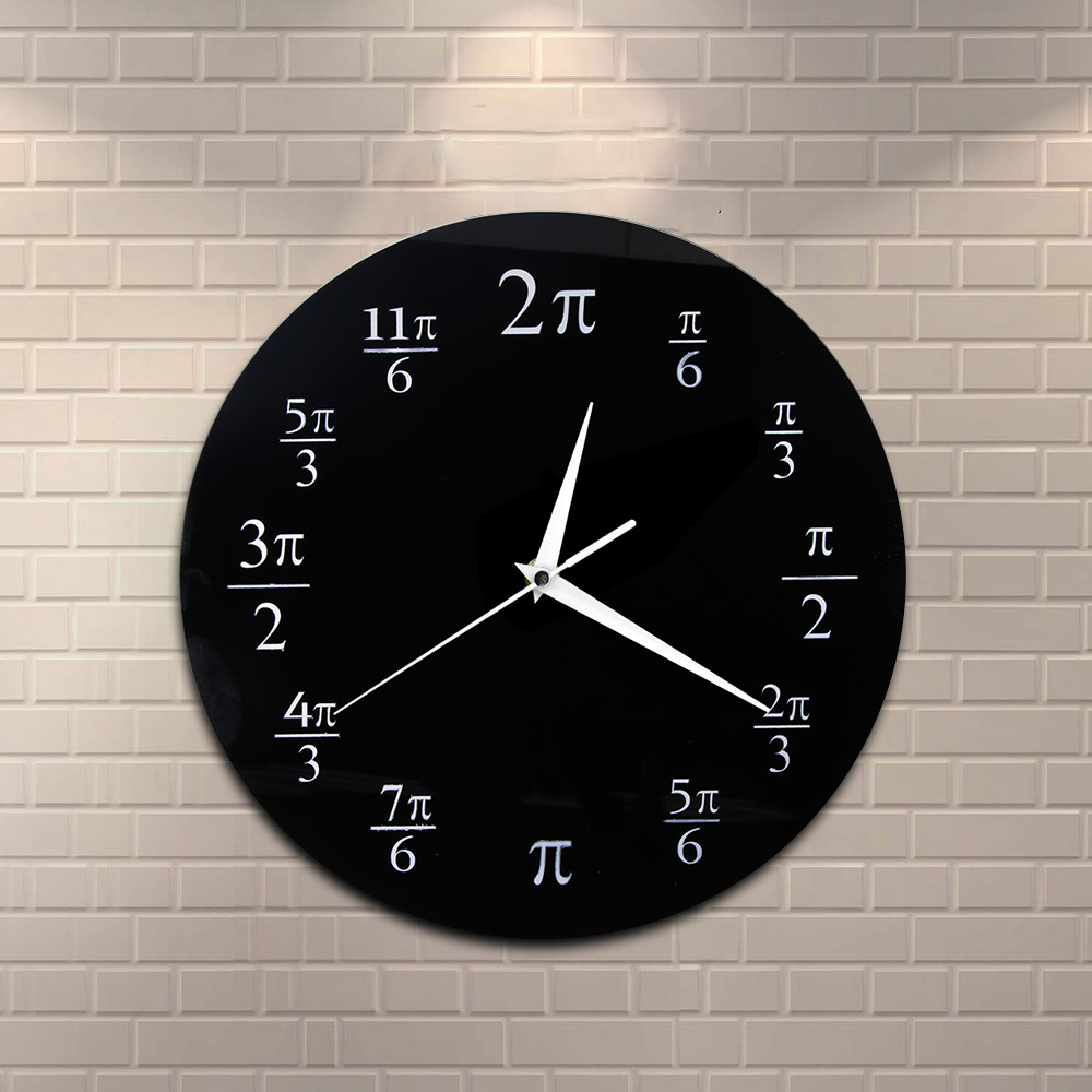 3.14 Pi Wall Clock Mathematica - Home Decor Quiz review and price