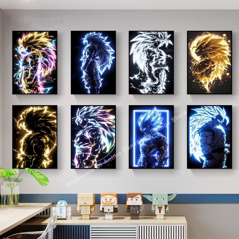 Anime Dragon Ball Wukong Neon  - Home Decor Free Images review and price