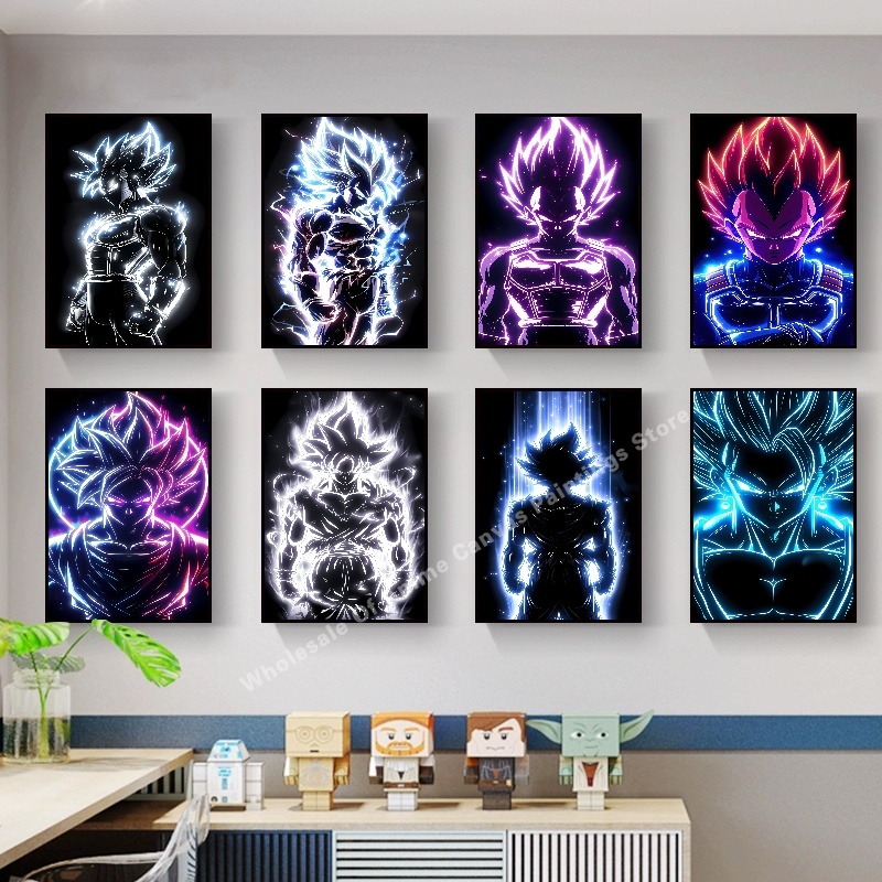 Anime Dragon Ball Wukong Neon  - Home Decor Free Images review and price