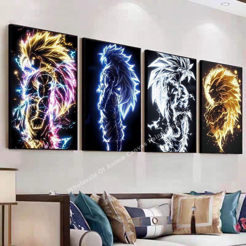 Anime Dragon Ball Wukong Neon  - Home Decor Free Images review and price