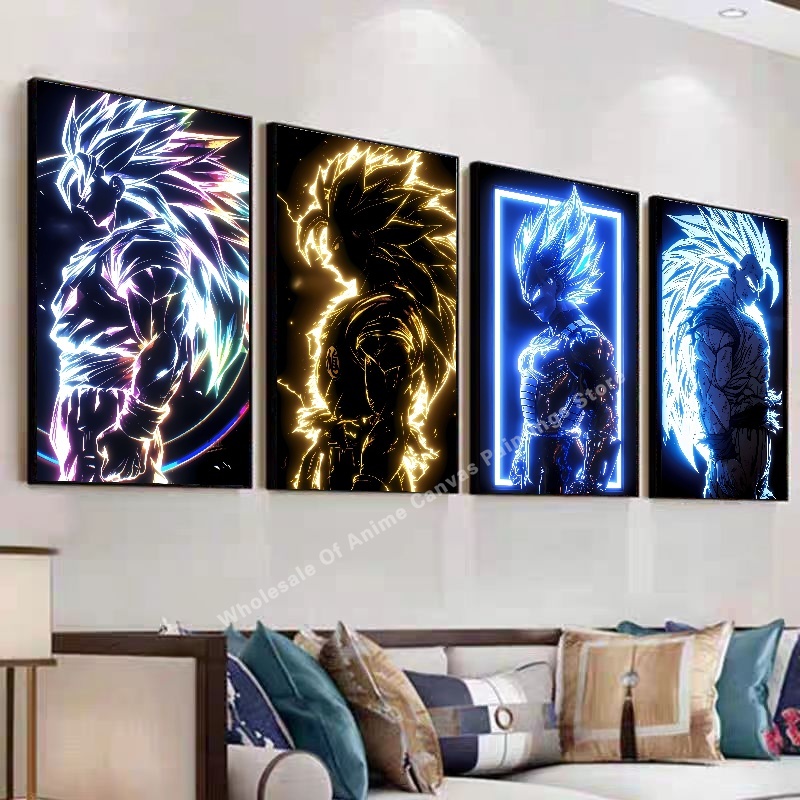 Anime Dragon Ball Wukong Neon  - Home Decor Free Images review and price