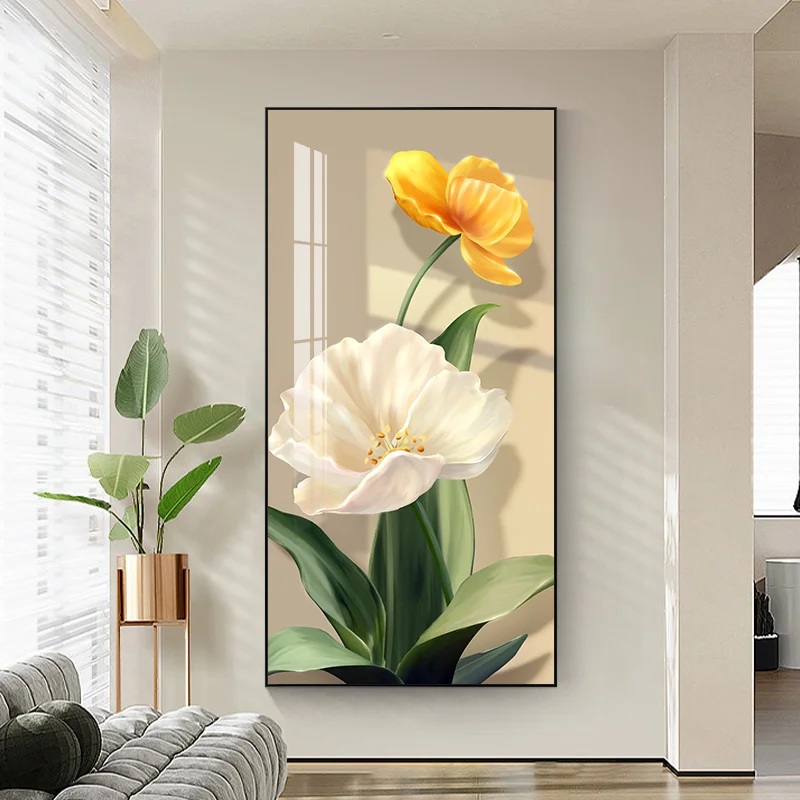 Nordic Vintage Wall Art Chic W - Home Decor Yellow review and price