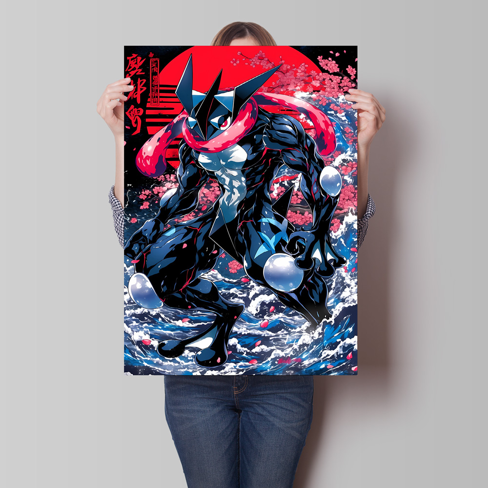 Canvas Prints Pokemon Greninja - Home Decor Free Images review and price
