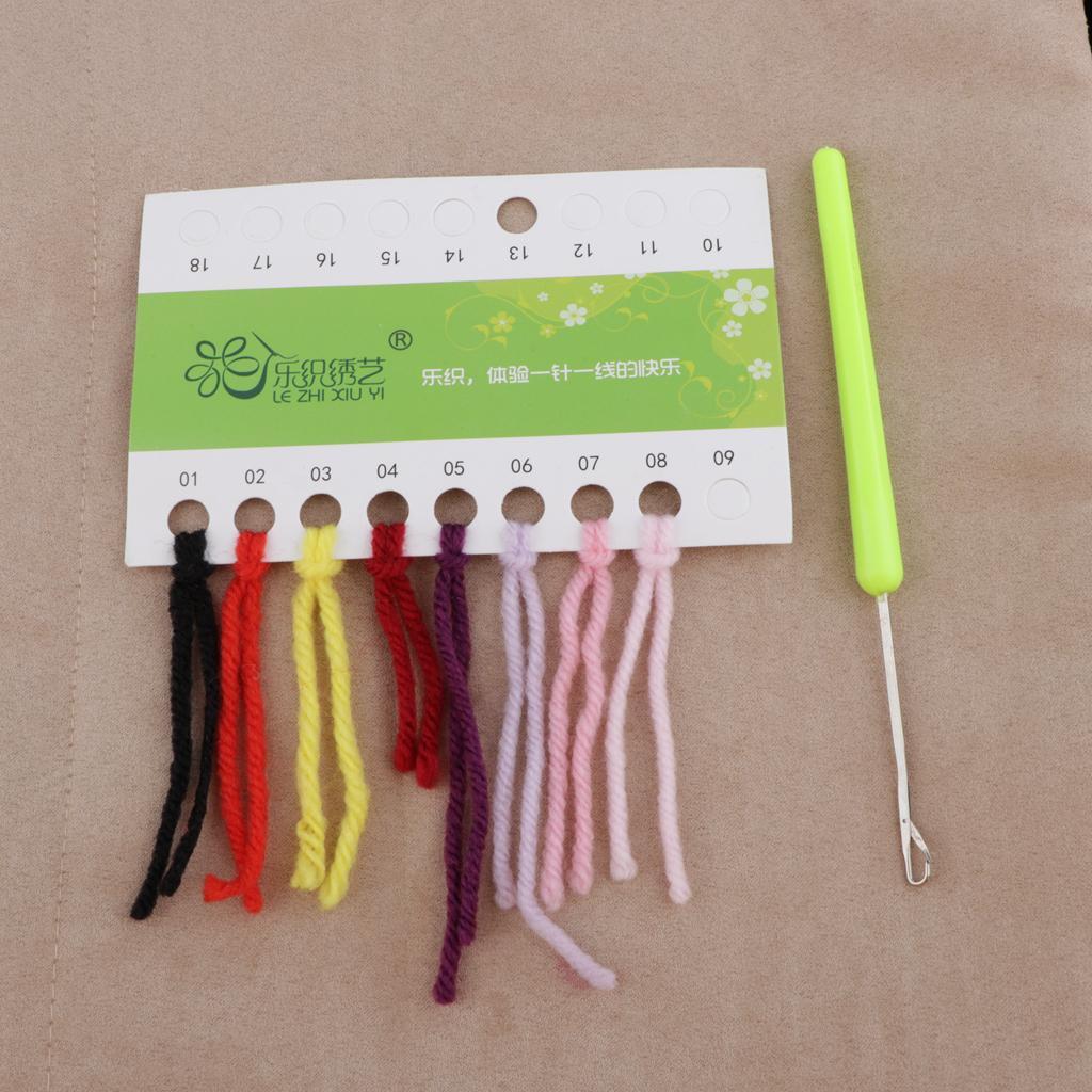 Animal Cushion Latch Hook Kits - Yarn Home Decor review and price