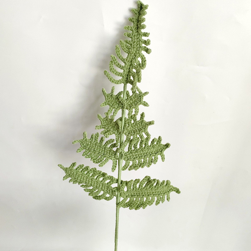 New Flower Bouquet with Fern L - Yarn Home Decor review and price