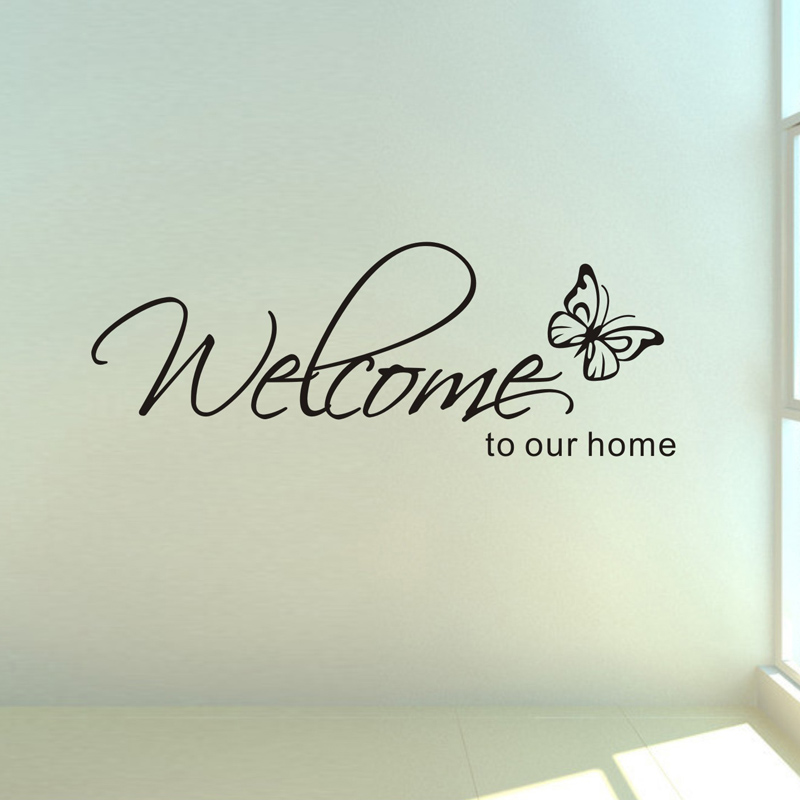 Welcome To Our Home English Al - Home Decor Indonesia review and price