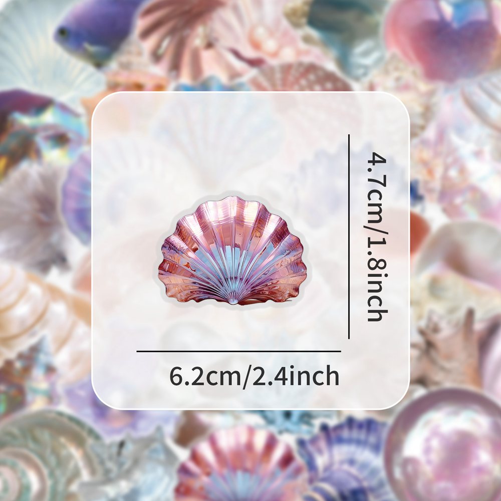 50pcs Cartoon Shell Graffiti S - Home Decor Wall Panels review and price