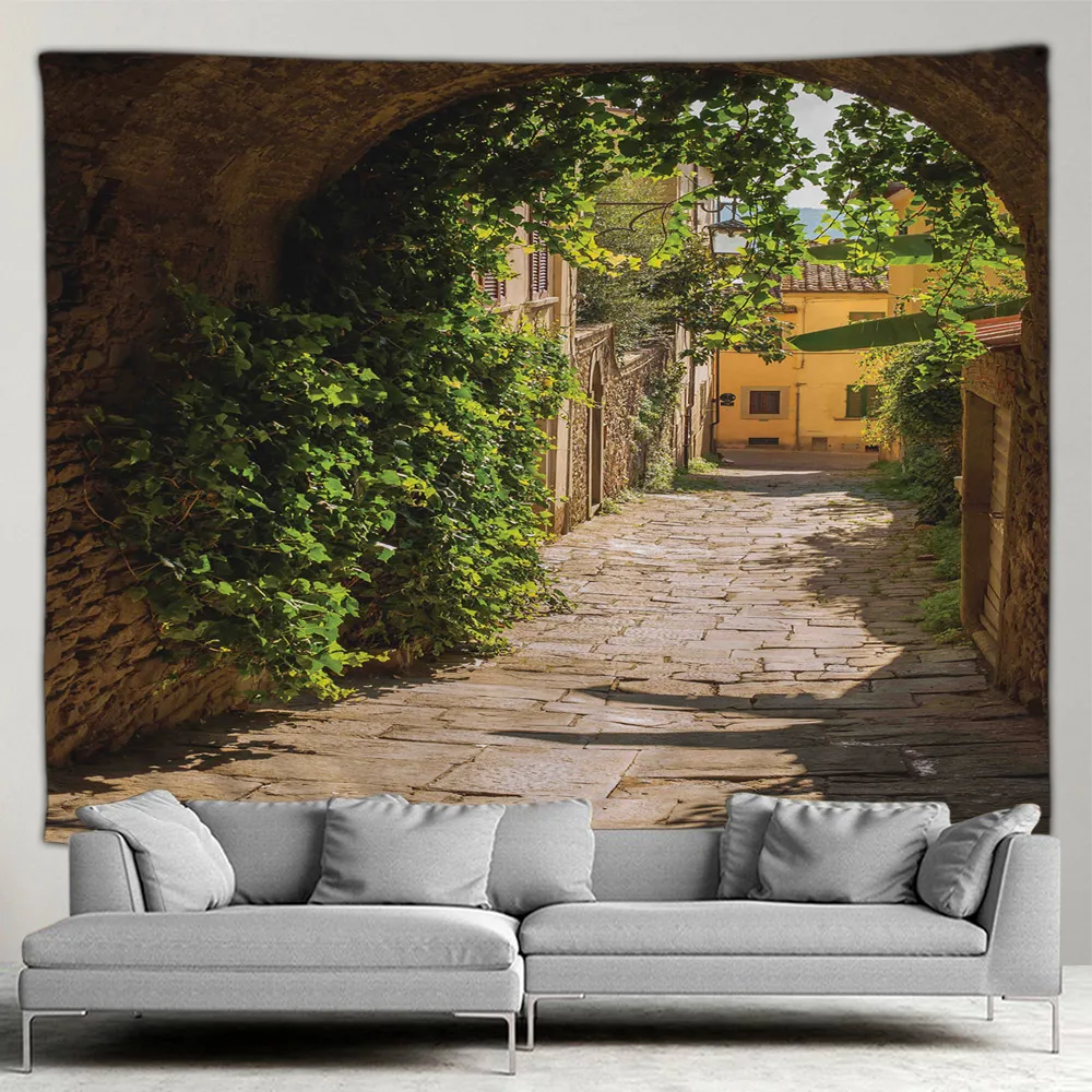 Outdoor Garden Poster Mediterr - Home Decor Indonesia review and price