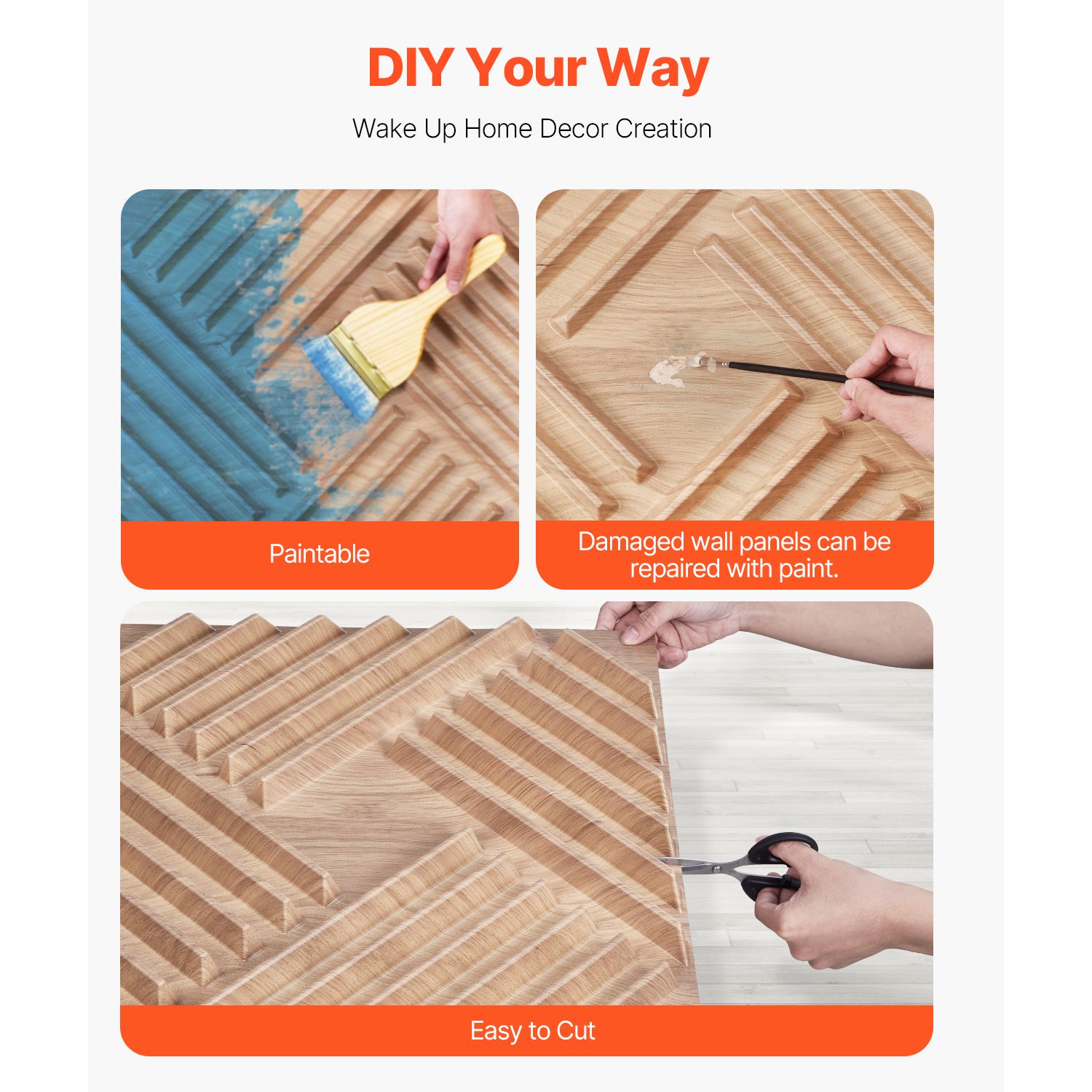 3D Wall Panels, 12-Pack 19.7 x - Home Decor Wall Panels review and price