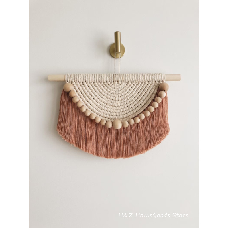 Macrame Wall Hanging Tapestry  - Yarn Home Decor review and price