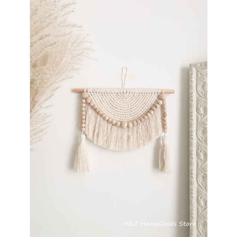 Macrame Wall Hanging Tapestry  - Yarn Home Decor review and price