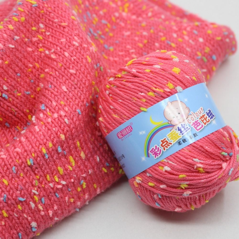 50g/Roll Wool Yarn Multicolor  - Yarn Home Decor review and price