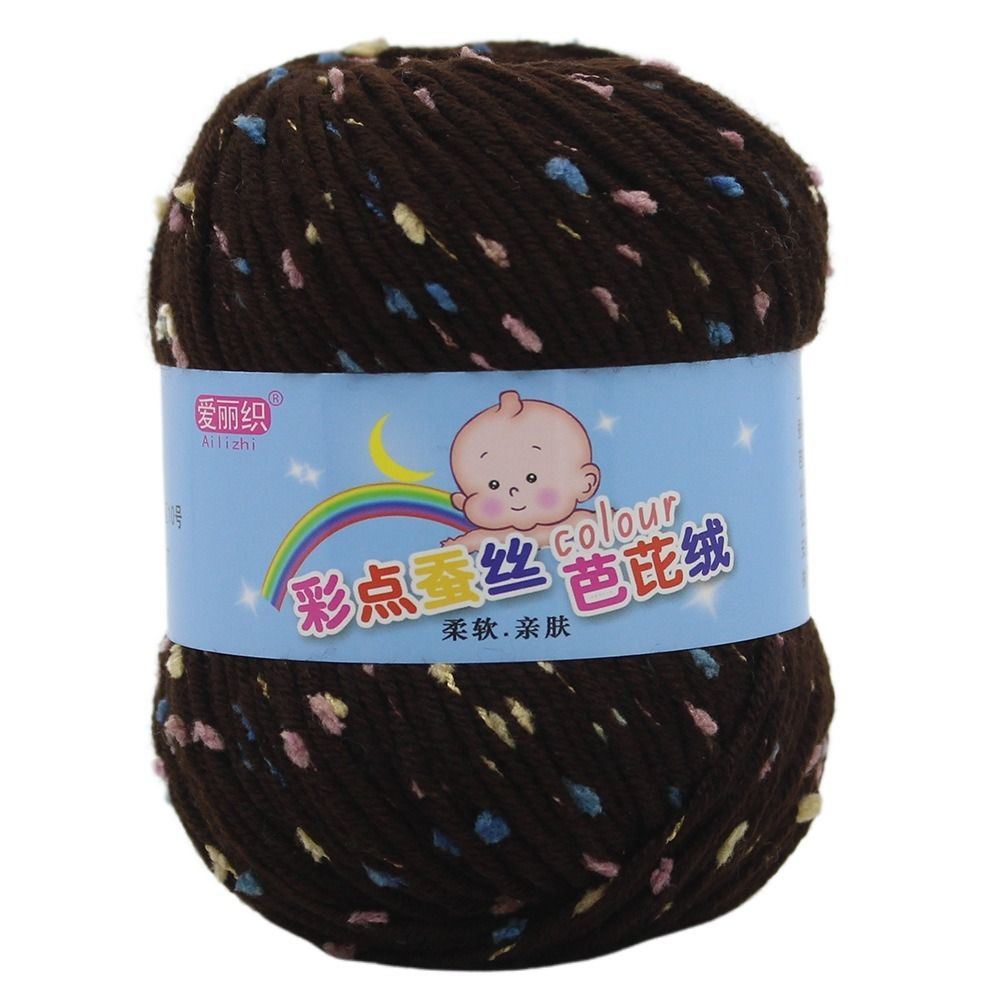 50g/Roll Wool Yarn Multicolor  - Yarn Home Decor review and price