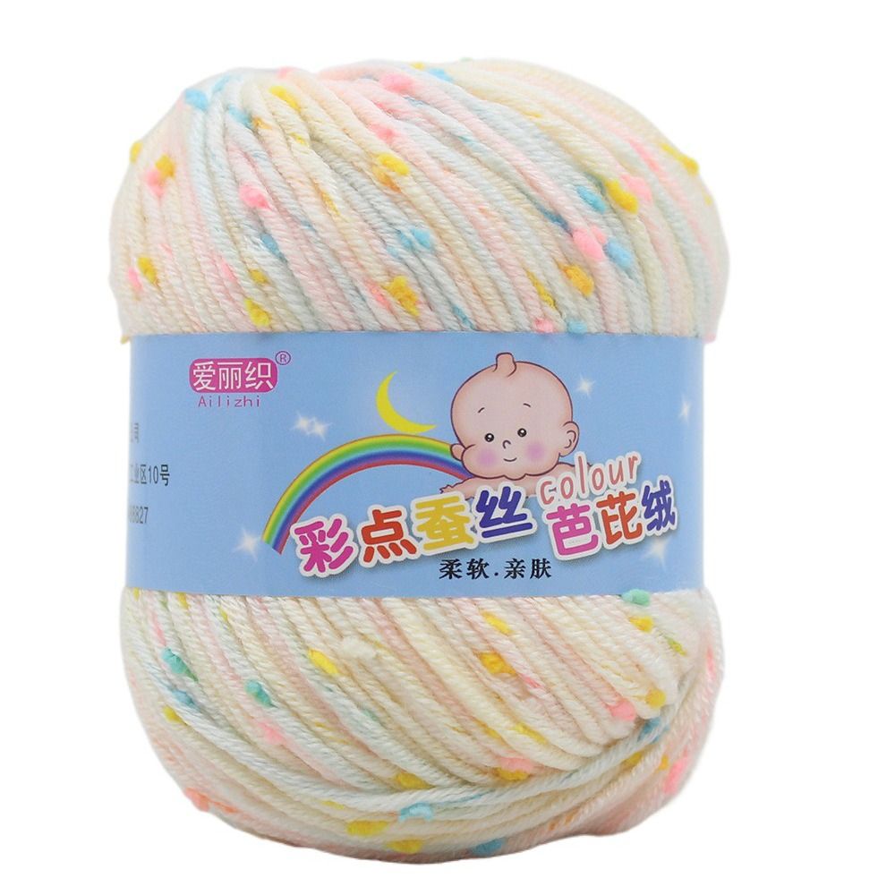 50g/Roll Wool Yarn Multicolor  - Yarn Home Decor review and price